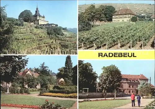 Radebeul SpitzhausSchloss HofloessnitzSalvador Allende Platz Kat. Radebeul