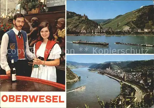Oberwesel Rhein Oberwesel am Rhein,Trachten / Oberwesel /Rhein-Hunsrueck-Kreis LKR