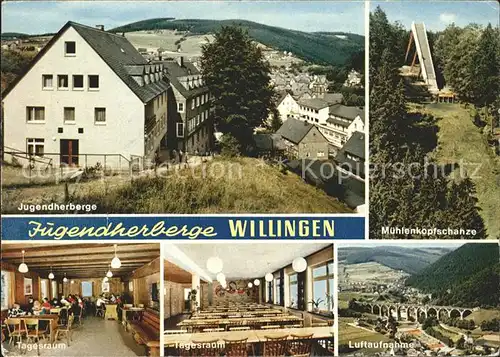 Willingen Sauerland Jugendherberge Muehlenkopfschanze  Kat. Willingen (Upland)