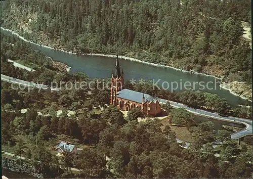 Trollhaettan Kyrkan Flygvy Fliegeraufnahme Kat. Trollhaettan