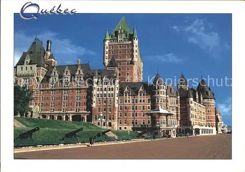 Quebec Chateau Frontenac Kat. Quebec