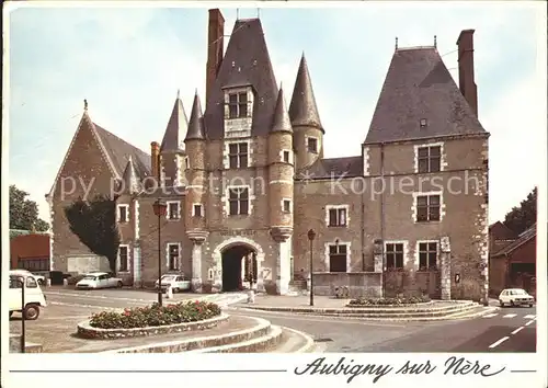 Aubigny sur Nere Chateau Stuart XV  Hotel de Ville Kat. Aubigny sur Nere