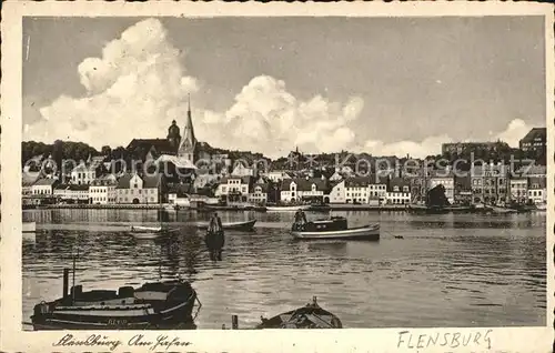 Flensburg Am Hafen Kat. Flensburg