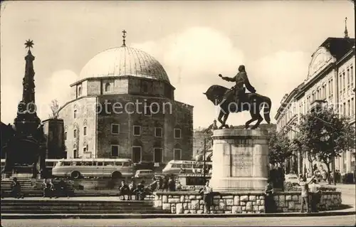 Pecs Szechenyi ter Reiterdenkmal Kat. Pecs