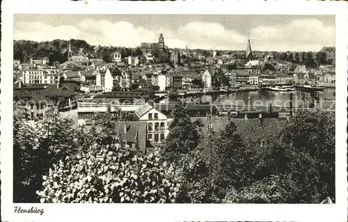 Flensburg Teilansicht Kat. Flensburg