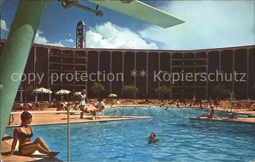 Las Vegas Nevada Frontier Hotel Swimming Pool Kat. Las Vegas