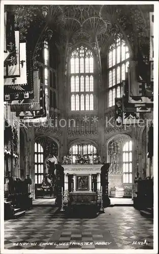Westminster London Henry VII Chapel Westminster Abbey Valentines Card / Westminster /Inner London - West