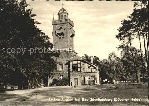 Bad Schmiedeberg Schoene Aussicht Duebener Heide Aussichtsturm Kat. Bad Schmiedeberg Duebener Heide