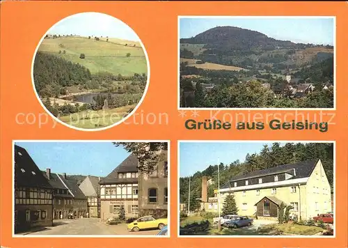 Geising Erzgebirge Stadtbad Huettenteich Teilansicht Erholungsheim Am Aschergraben Kat. Geising Osterzgebirge