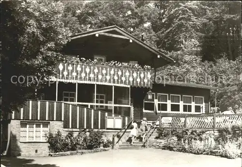 Wernigerode Harz HO Gaststaette Christianental Kat. Wernigerode