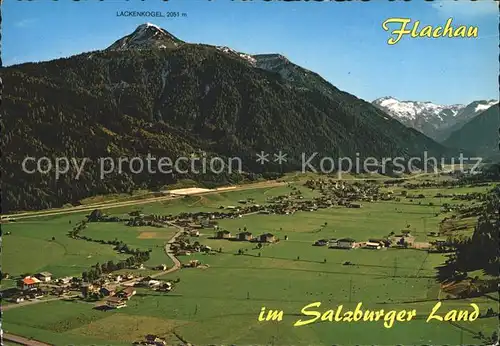 Flachau Salzburger Land Lackenkogel Radstaedter Tauern Fliegeraufnahme Kat. Flachau