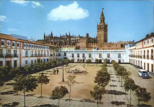 Sevilla Andalucia Patio de Banderas Kat. Sevilla 