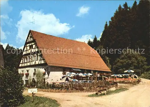 Adelberg 1000 Jahre alte Herrenmuehle am Stausee Gasthaus Kat. Adelberg