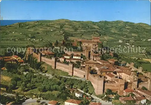 Gradara Pesaro Mittelalterliche Bergfeste und Mauern Kat. Pesaro