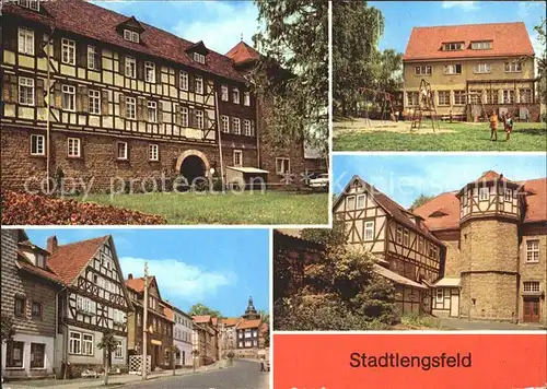 Stadtlengsfeld Diaetsanatorium Kinderhort Marktstrasse Fachwerkhaus Kat. Stadtlengsfeld