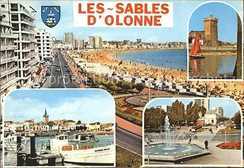 Les Sables d Olonne Plage Tour Port Fontaine Kat. Les Sables d Olonne