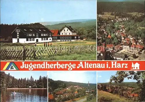 Altenau Harz Jugendherberge Ortsansicht See Kat. Altenau