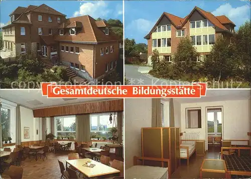 Himmighausen Gesamtdeutsche Bildungsstaette Kat. Nieheim