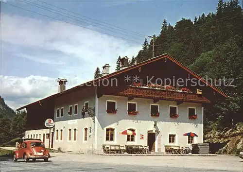 Achenkirch Gasthaus zum Hagen im Wald Kat. Achenkirch am Achensee