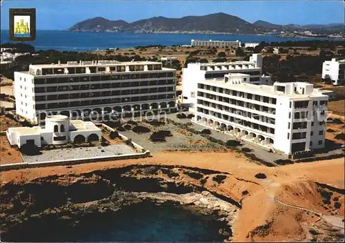 Ibiza Islas Baleares Hotel Es Cana Playa vista aerea Kat. Ibiza