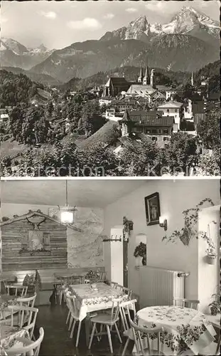 Berchtesgaden Panorama Spaten Stuben  Kat. Berchtesgaden