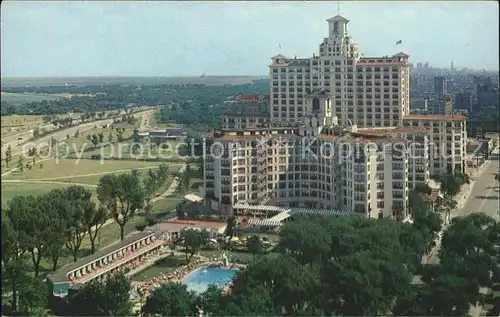 Chicago Illinois Edgewater Beach Hotel Air view Kat. Chicago