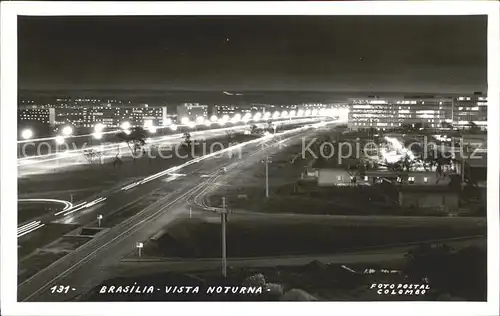 Brasilia Vista noturna Kat. Brasilia