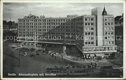 Berlin Alexanderplatz mit Berolina Kat. Berlin