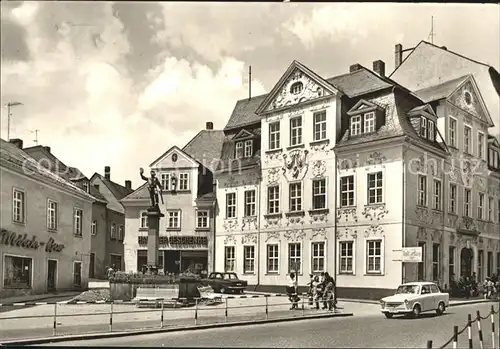 Schneeberg Erzgebirge Ernst Schneiler Platz Kat. Schneeberg