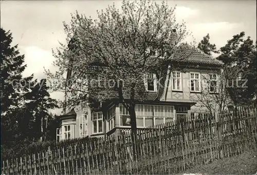 Catterfeld Waldheim Maria Erholungsheim Kat. Leinatal