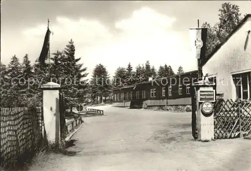 Hormersdorf Erzgebirge Jugendherberge Adolf Hennecke Kat. Hormersdorf Erzgebirge