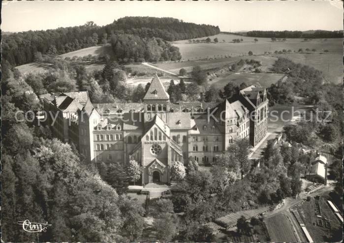 St Wendel Missionshaus der Steyler Missionare Fliegeraufnahme Kat