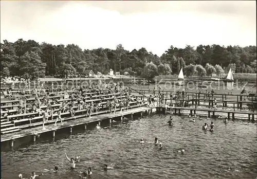 Arendsee Altmark Strandbad Kat. Arendsee