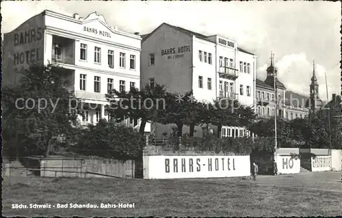 Bad Schandau Bahrs Hotel Kat. Bad Schandau