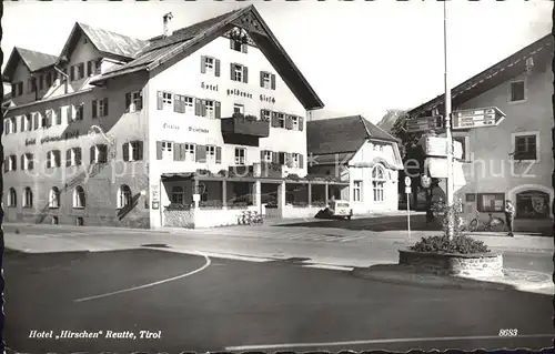 Reutte Tirol Hotel Hirschen Kat. Reutte