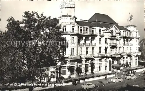 Wien Huebners Parkhotel Schoenbrunn Kat. Wien