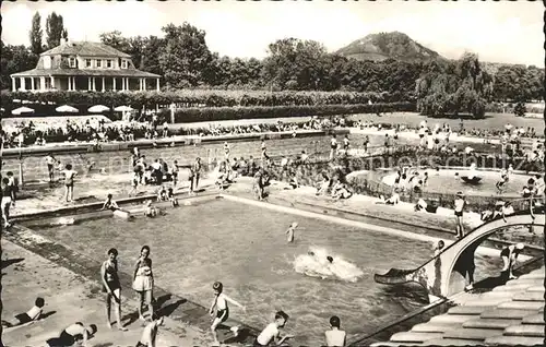 Bad Neuenahr Ahrweiler Staedt Garten Schwimmbad Kat. Bad Neuenahr Ahrweiler