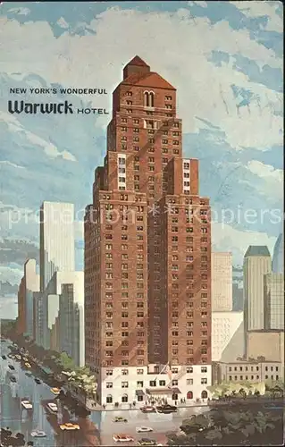 New York City Warwick Hotel / New York /