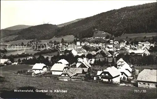 Weitensfeld Gurktal Panorama Kat. Weitensfeld im Gurktal