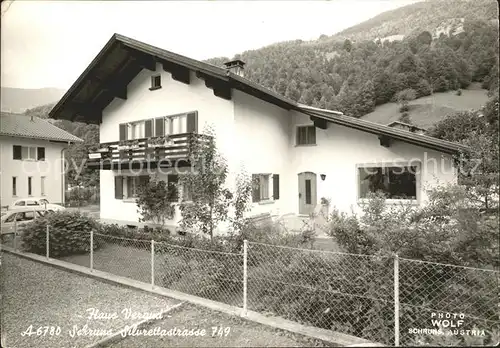 Schruns Vorarlberg Haus Veraud Kat. Schruns