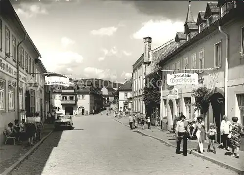 Leutenberg Thueringen Strassenpartie Kat. Leutenberg