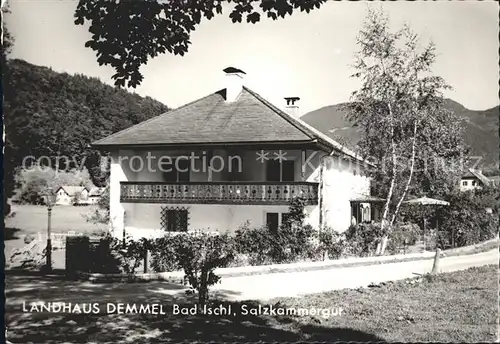 Bad Ischl Salzkammergut Landhaus Demmel Kat. Bad Ischl