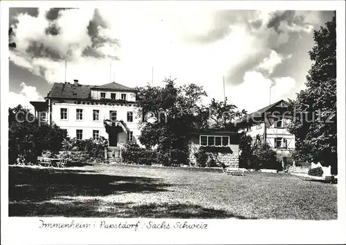 Papstdorf Immenheim Kat. Gohrisch