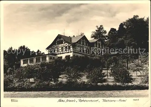 Reinhardtsdorf Schoena Wolfsberg Hotel Kat. Reinhardtsdorf Schoena