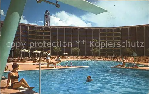 Las Vegas Nevada Frontier Hotel Swimming Pool Kat. Las Vegas