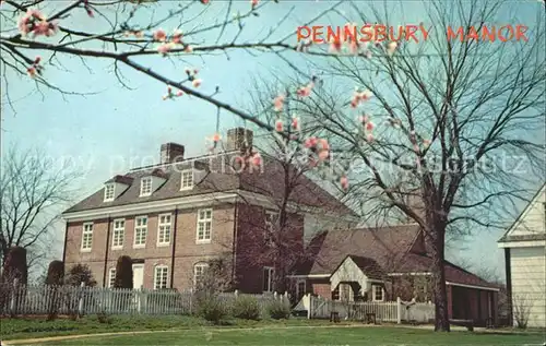 Philadelphia Pennsylvania Pennsbury Manor Home of William Penn Kat. Philadelphia