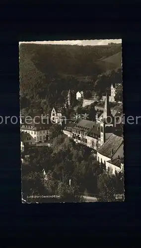 Gemuend Eifel Ortsansicht mit Kirche Luftkurort Kat. Schleiden