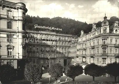 Karlovy Vary Grandhotel Moskva Pupp / Karlovy Vary /