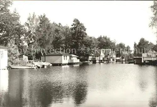 Guestrow Mecklenburg Vorpommern Kanal am Inselsee Kat. Guestrow