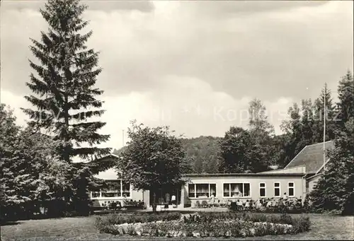 Maegdesprung Selkenmuehle Ferienheim Schulungsheim der Deutschen Post Kat. Harzgerode